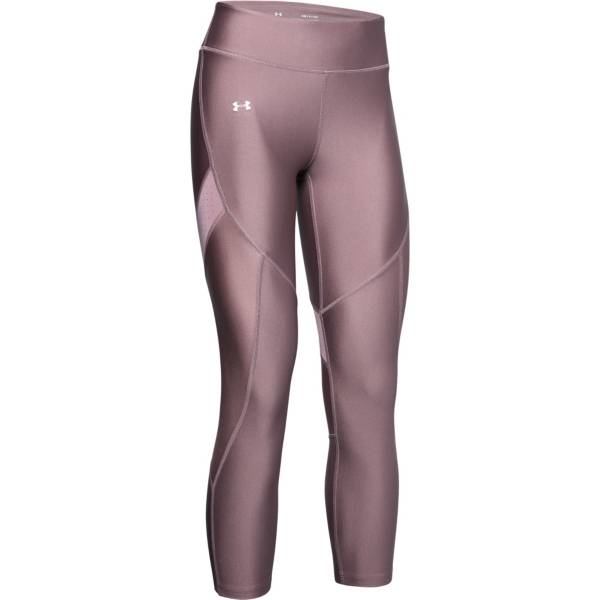 Under Armour Women's Armour Shine Perforation Cropped Ankle Pants