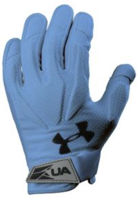 New UNDER ARMOUR Lacrosse Gloves woman XL NEW heatgear $30 black padded 