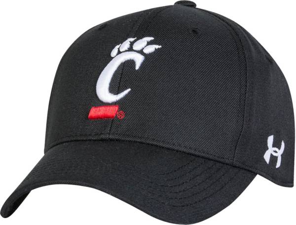 Under Armour Men's Cincinnati Bearcats Adjustable Black Hat product image