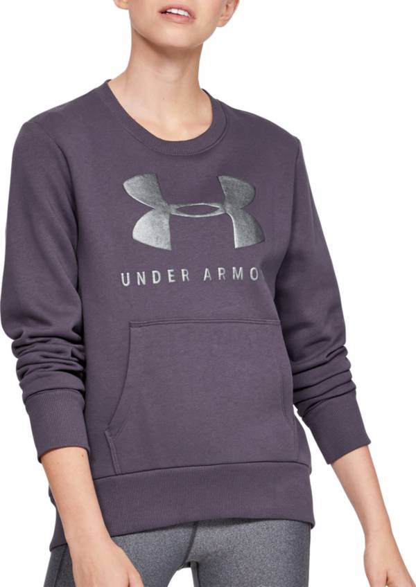 Under Armour Women's Rival Fleece Sportstyle Crewneck