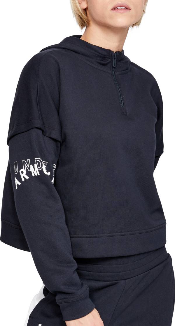 Under Armour Women's Rival Terry ½ Zip Hoodie