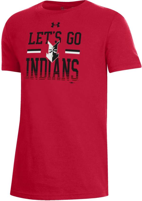 Under Armour Youth Indianapolis Indians Red Performance T-Shirt