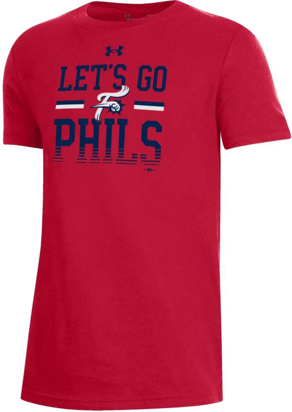 Under Armour Youth Reading Fightin Phils Red Performance T-Shirt product image