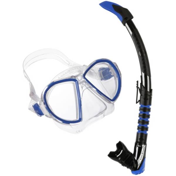 Aqua Lung Sport Adult Duetto ZephyrFlex Snorkel Combo