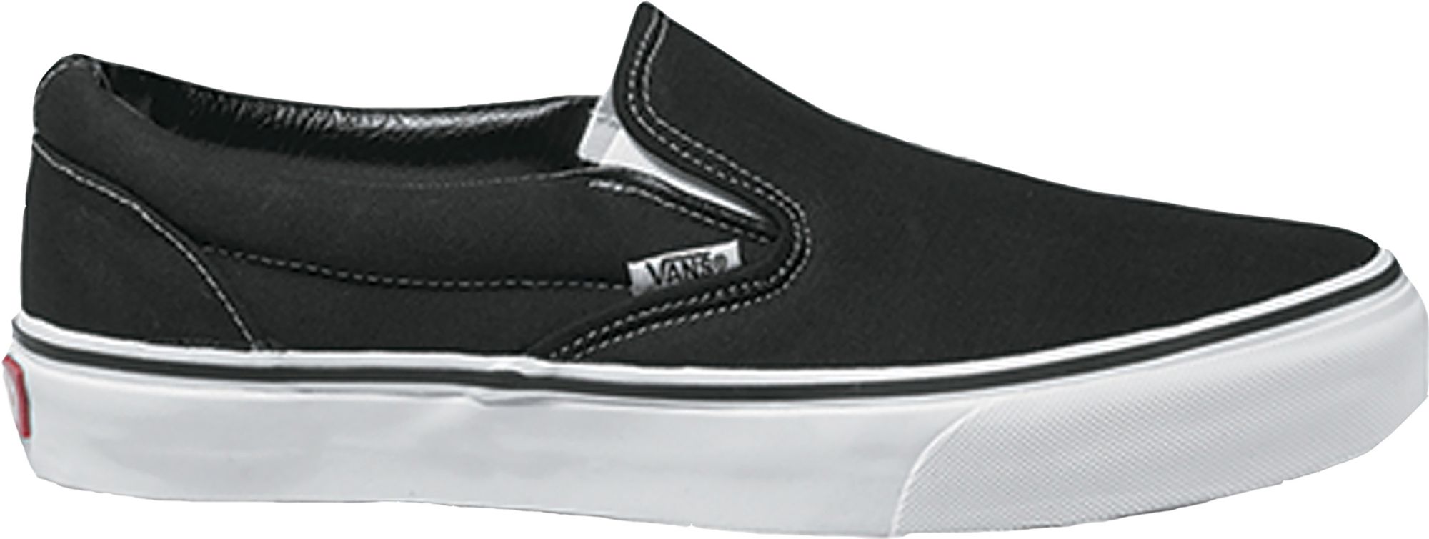 white slip on vans kids