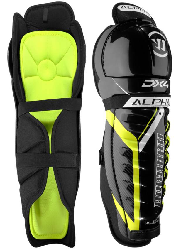 Warrior Junior Alpha DX 4 Ice Hockey Shin Guards