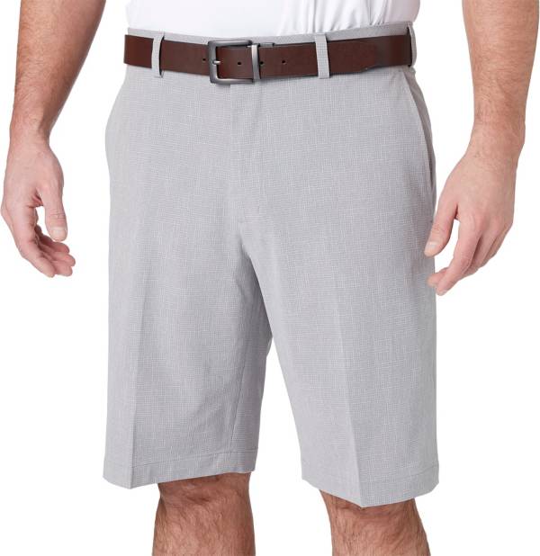 Walter Hagen Men's Perfect 11 Textured Grid 10" Golf Shorts - Big & Tall