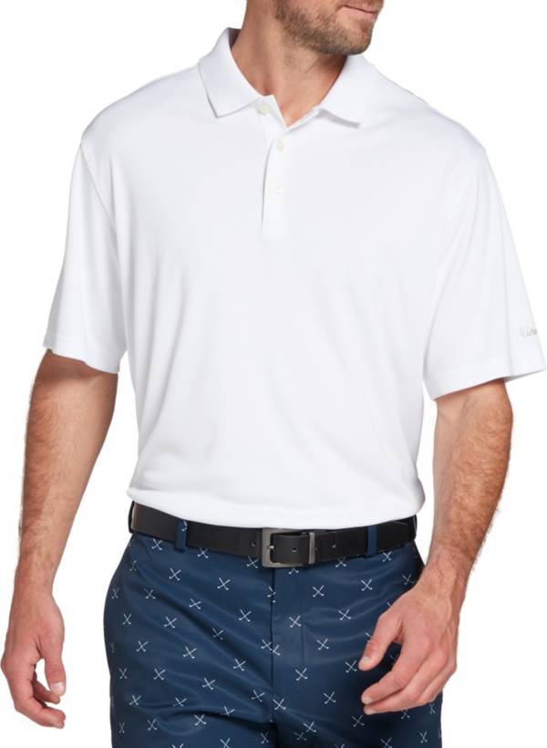 Walter Hagen Men's Essentials Solid Golf Polo