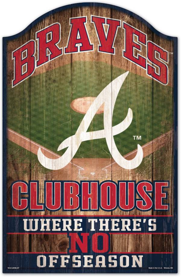 Wincraft Atlanta Braves 11” x 17” Sign product image