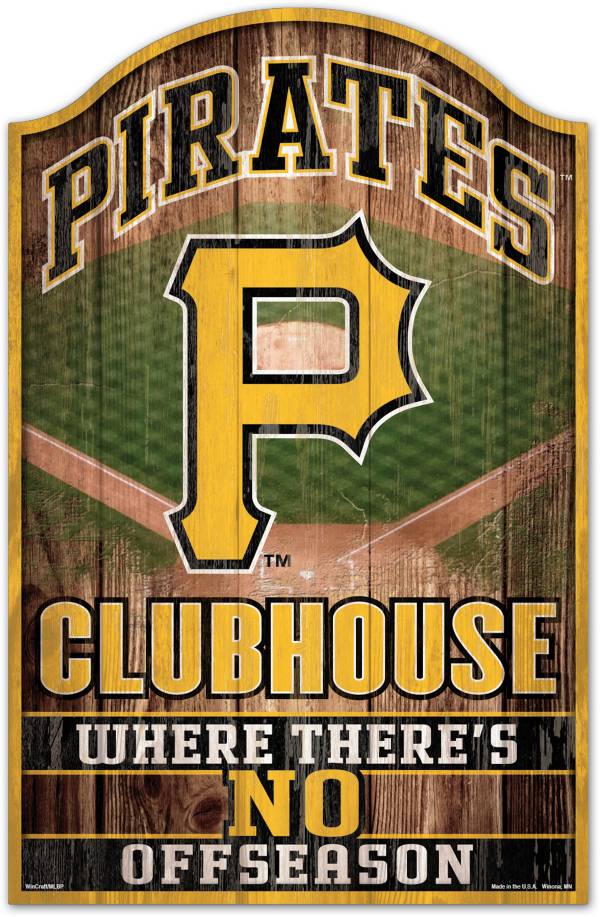 Wincraft Pittsburgh Pirates 11” x 17” Sign