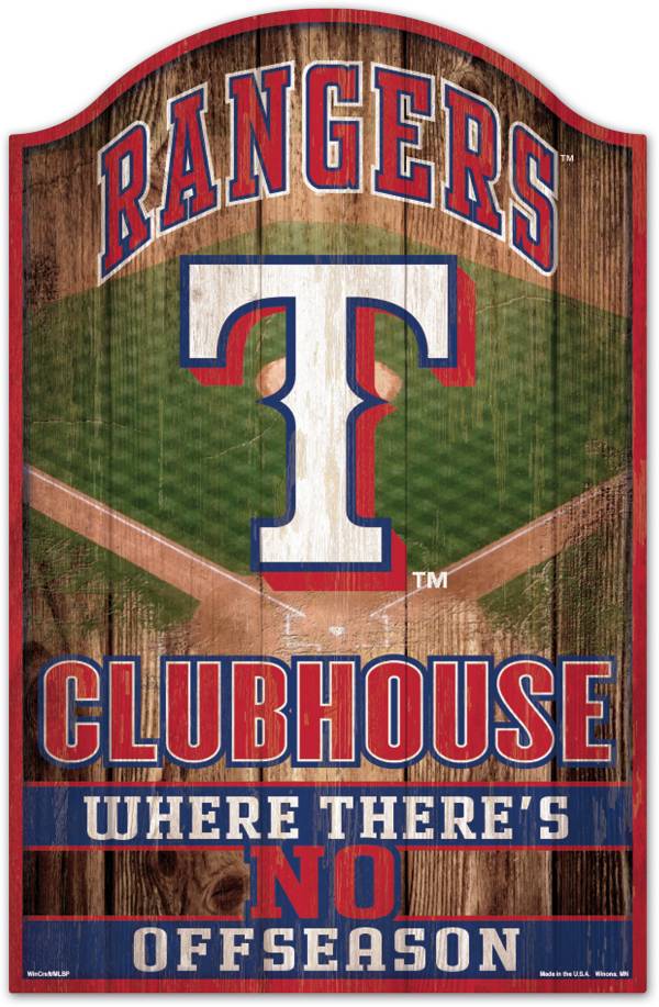 Wincraft Texas Rangers 11” x 17” Sign