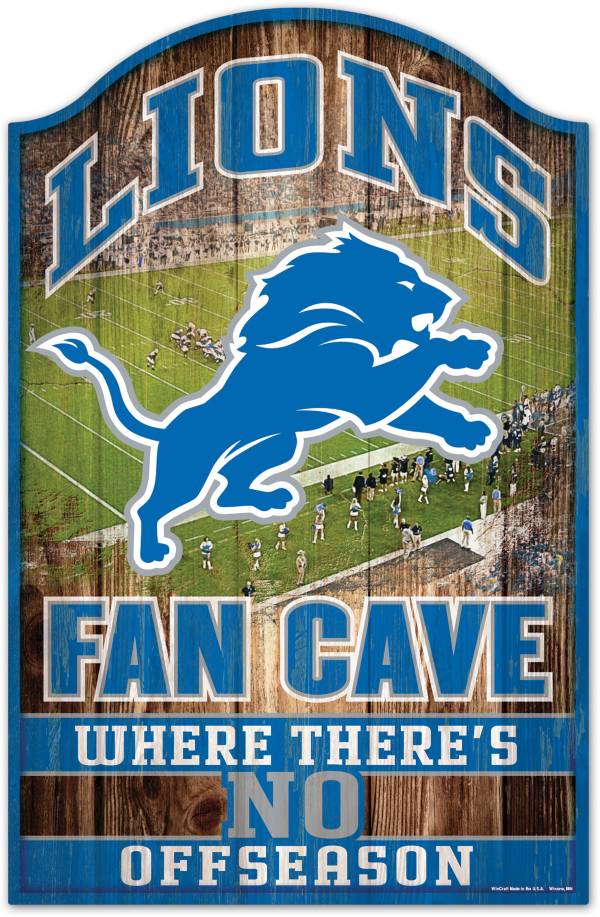 Wincraft Detroit Lions 11” x 17” Sign