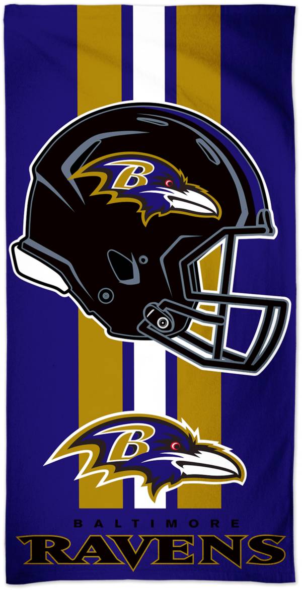 Wincraft Baltimore Ravens Rally Towel 15”x18” Play Like A Raven retail not sga 