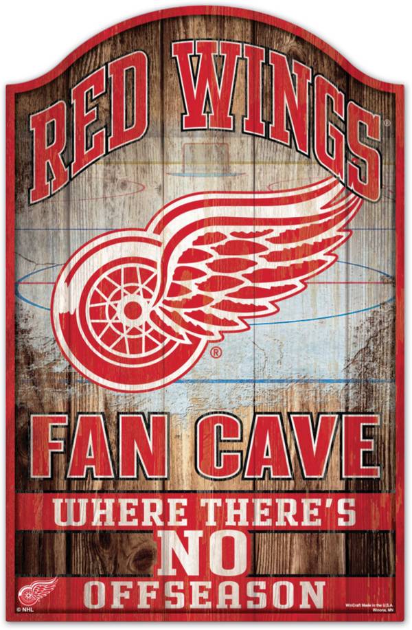 Wincraft Detroit Redwings 11” x 17” Sign