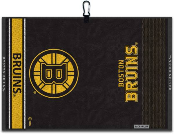 Team Effort Boston Bruins Embroidered Face-Club Golf Towel