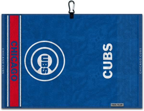 Team Effort Chicago Cubs Embroidered Face-Club Golf Towel