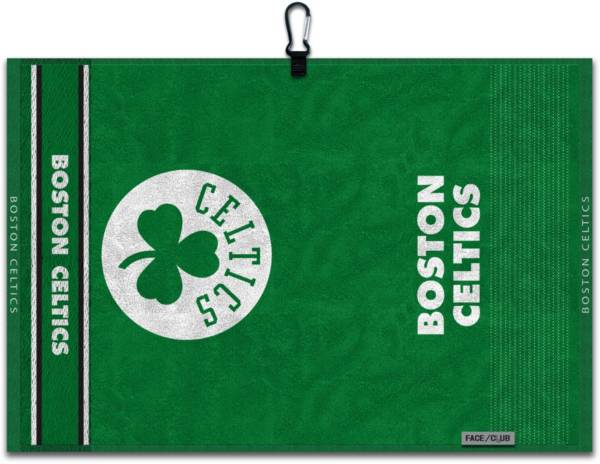 Team Effort Boston Celtics Embroidered Face-Club Golf Towel