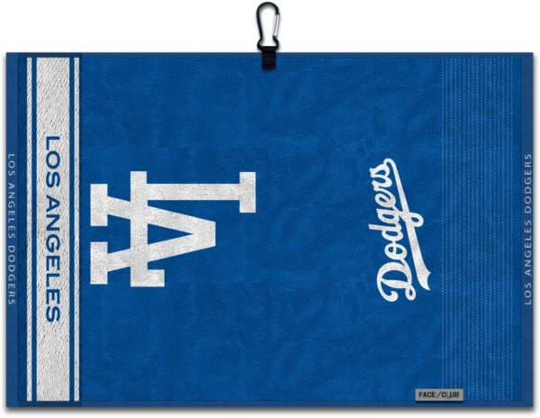 Team Effort Los Angeles Dodgers Embroidered Face-Club Golf Towel