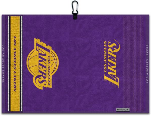 Team Effort Los Angeles Lakers Embroidered Face/Club Golf Towel