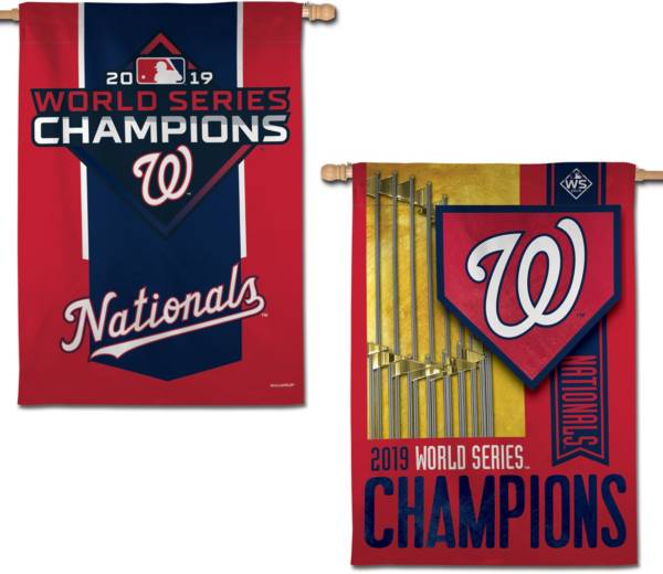 WinCraft 2019 World Series Champions Washington Nationals Two-Sided Banner Flag