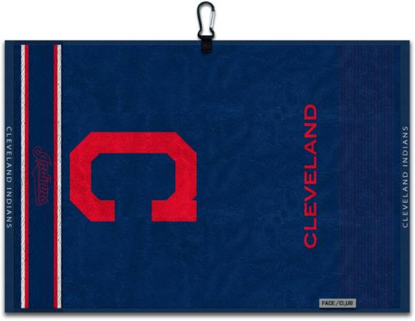 Team Effort Cleveland Indians Embroidered Face-Club Golf Towel
