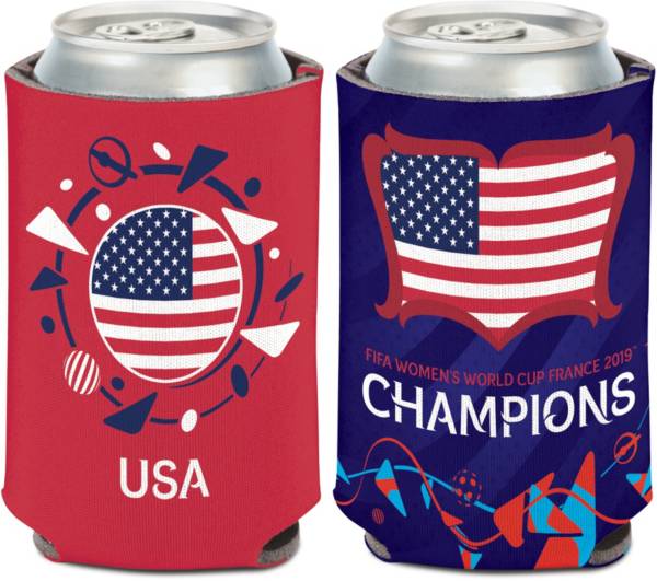 WinCraft 2019 FIFA Women's World Cup Champions USA Soccer Can Cooler