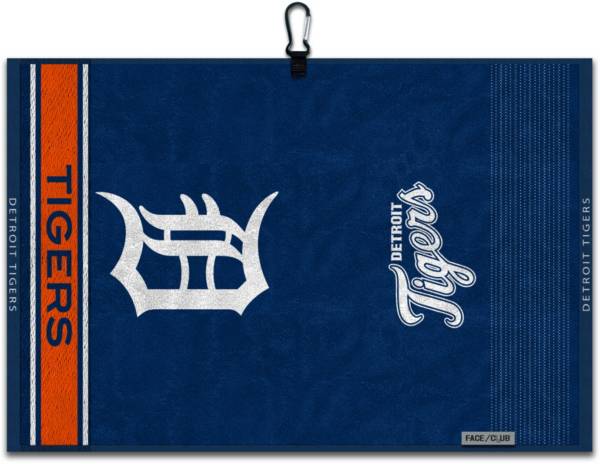 Team Effort Detroit Tigers Embroidered Face-Club Golf Towel