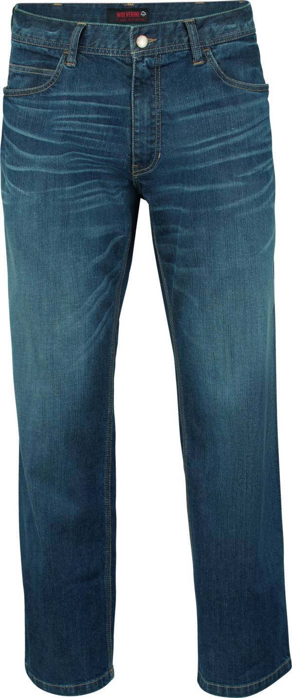 Wolverine Men's Flame Resistant Stretch Denim Pants