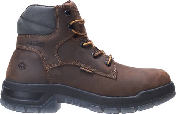 Wolverine Men's Rampart USA 6'' Waterproof Composite Toe Work Boots