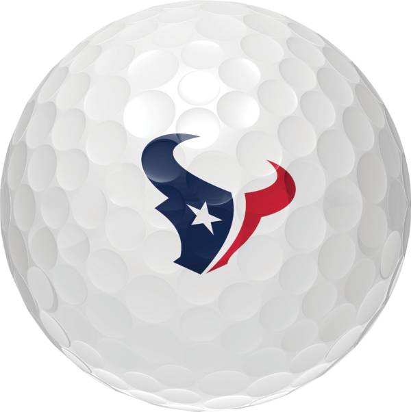 Wilson Staff Duo Soft Houston Texans Golf Balls