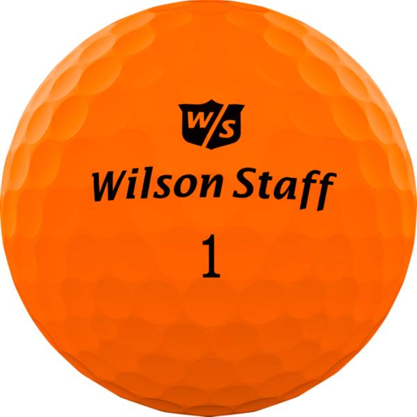 Wilson Staff Duo Professional Matte Orange Personalized Golf Balls