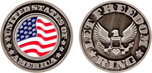 CMC Design USA Let Freedom Ring Collector Coin Ball Marker