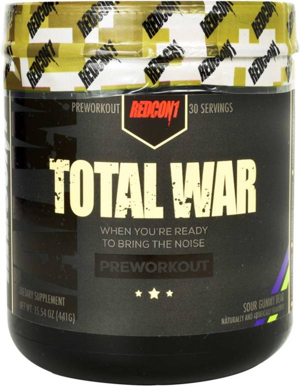 Redcon1 Total War Preworkout Sour Gummy Bear 30 Servings