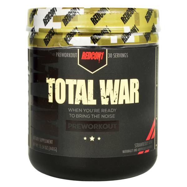 Redcon1 Total War Preworkout Strawberry Kiwi 30 Servings