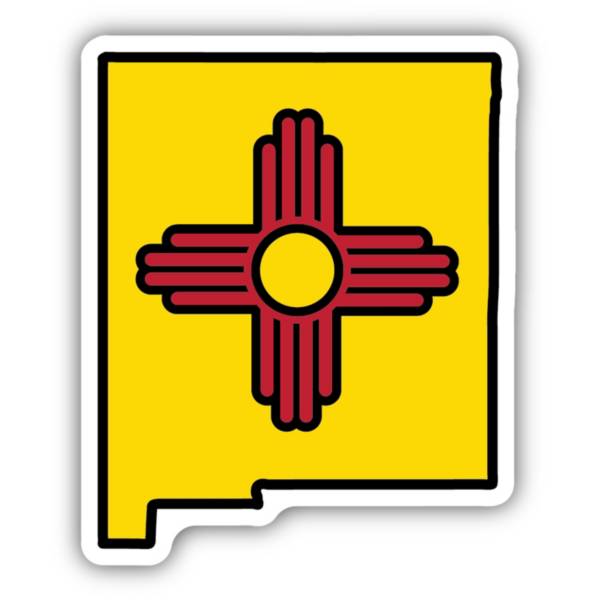 Stickers Northwest New Mexico State Flag Sticker