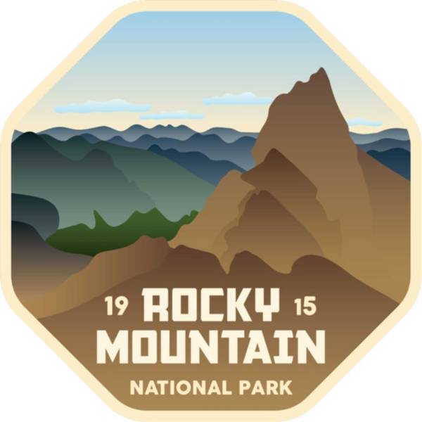 Stickers Northwest Rocky Mountain National Park Sticker product image