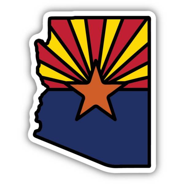 Stickers Northwest Arizona State Flag Sticker