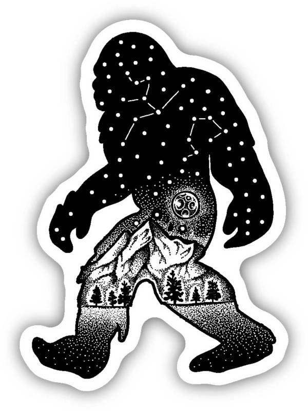 Stickers Northwest Sasquatch Constellation Sticker