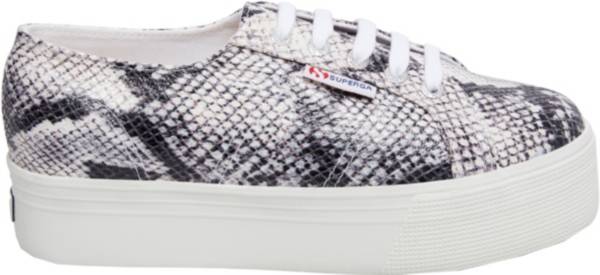 Superga Women's 2790 PUFANW Snake Print Platform Shoes