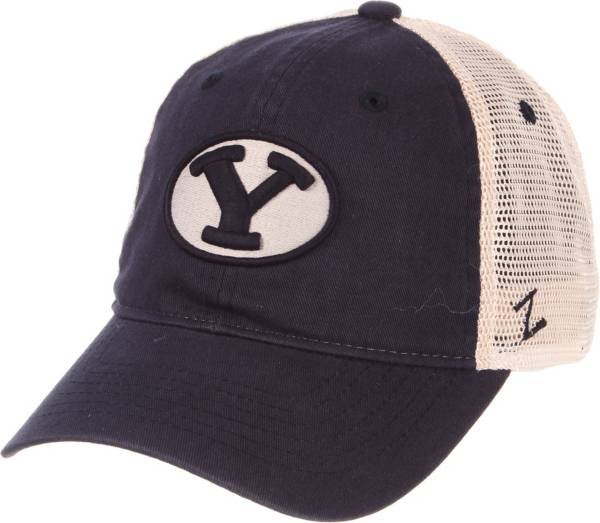 Zephyr Men's BYU Cougars Blue/White Mesh Snapback Hat
