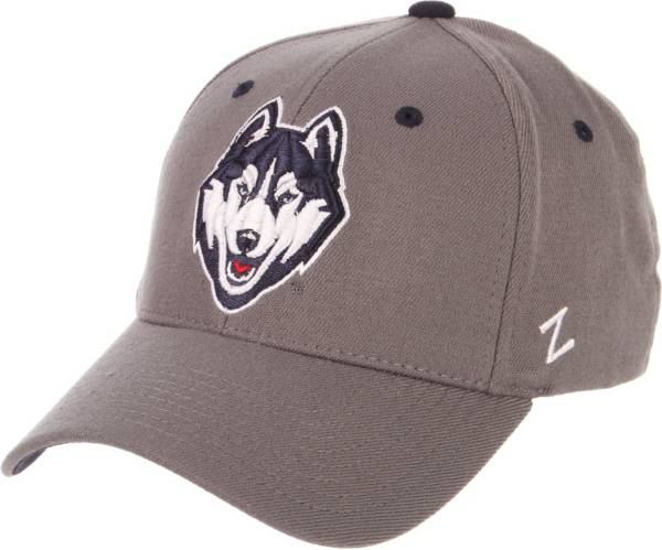 Zephyr Men's UConn Huskies Grey ZH Fitted Hat product image