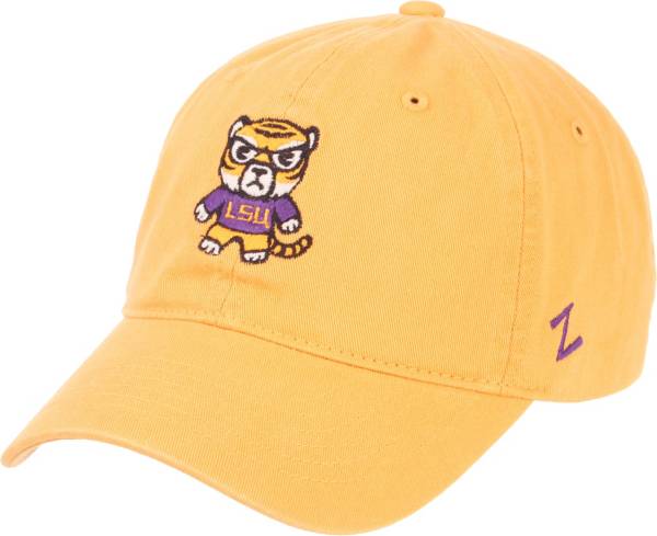 Zephyr Men's LSU Tigers Gold Tokoyodachi Emoji Hat