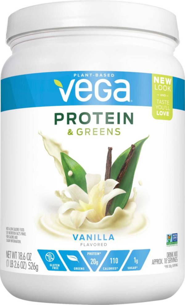 Vega Protein & Greens Vanilla Protein Powder 18 Servings