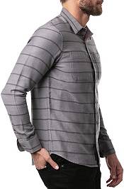 TravisMathew Men's Lights Out Button-Up Flannel Golf Shirt product image