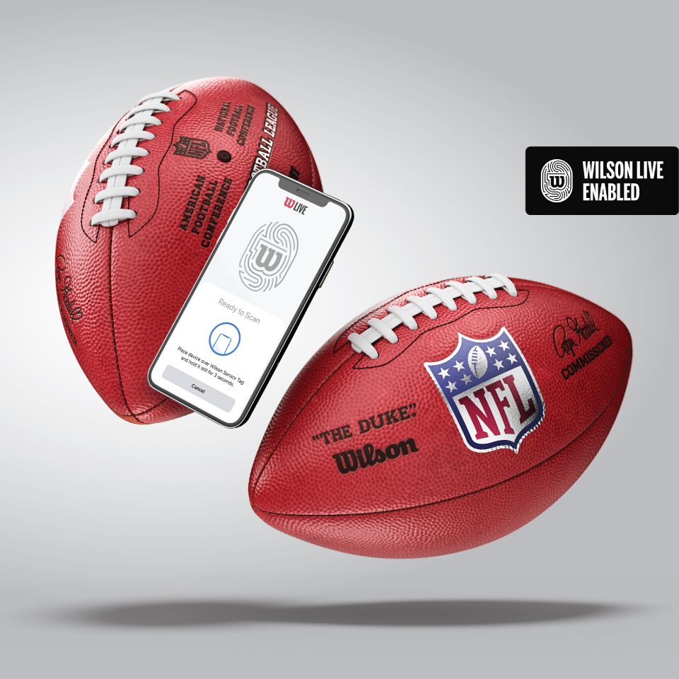 Wilson NFL The Duke Official Leather Game Football