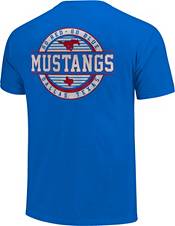 Image One Men's Southern Methodist Mustangs Blue Hyperlocal T-Shirt product image