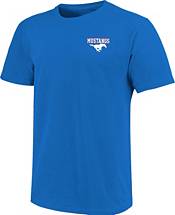 Image One Men's Southern Methodist Mustangs Blue Hyperlocal T-Shirt product image