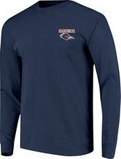 Image One Men's UT San Antonio Roadrunners Blue Hyperlocal Long Sleeve T-Shirt product image