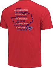 Image One Men's Southern Methodist Mustangs Red Hyperlocal T-Shirt product image