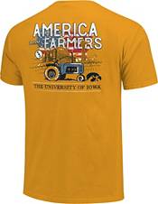 Image One Men's Iowa Hawkeyes Gold Local Graphic T-Shirt product image